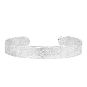 Montana Silversmiths Silver Scroll Cuff Bracelet