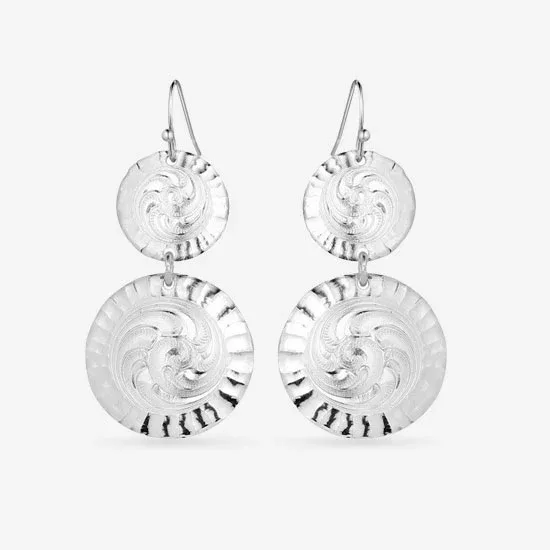 Montana Silversmiths Sundance Concho Earrings