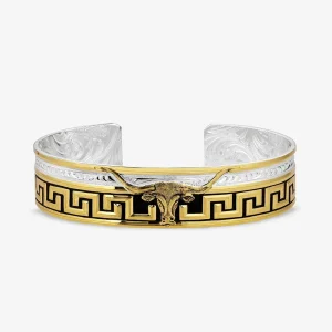 Montana Silversmiths Sunrise Mesa Longhorn Cuff Bracelet