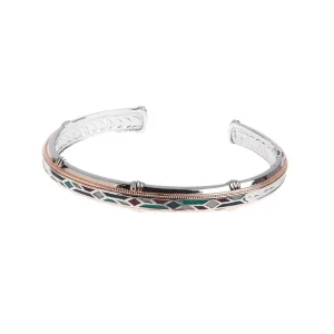 Montana Silversmiths Western Mosaic Cuff