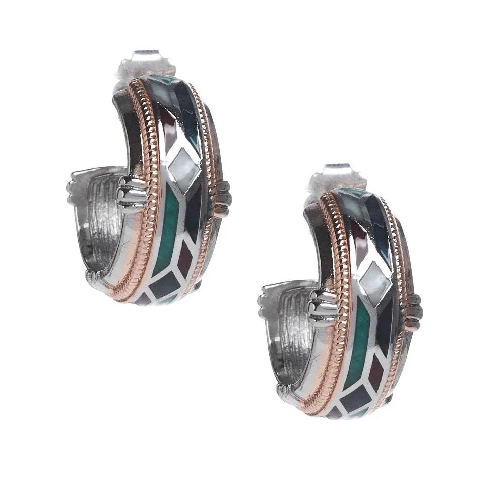 Montana Silversmiths Western Mosaic Earrings