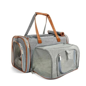 Mr. Peanut's Gold Series Standard Size Expandable Pet Carrier