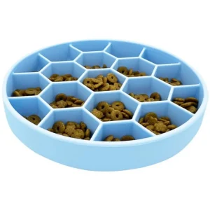 Mr. Peanut's Silicone Slow-Feeder Dog Bowl