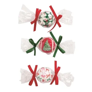 Mud Pie Assorted Christmas Pet Tennis Ball
