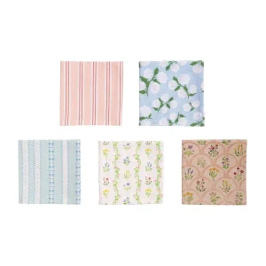Mud Pie Assorted Floral Patterned Kitchen Towel