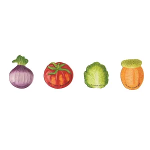 Mud Pie Assorted Veggie Tidbit Plate