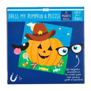 Mud Pie Blue Dress My Pumpkin Puzzle