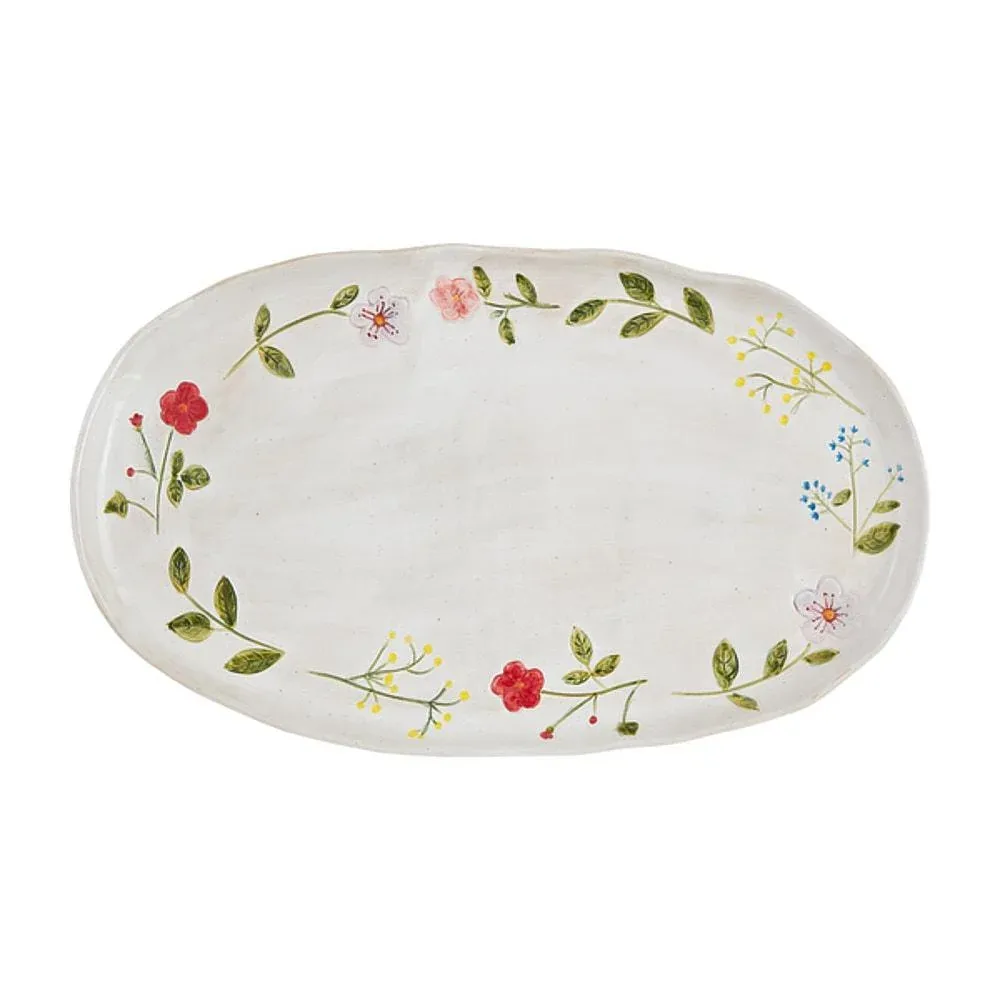 Mud Pie Botanica Platter