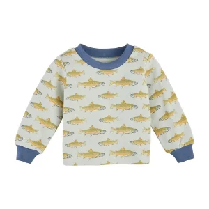 Mud Pie Boy's Fish Pullover