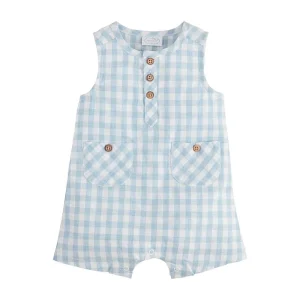 Mud Pie Boys Gingham Shortall