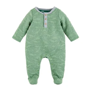 Mud Pie Boy's Quilted Dino Sleeper