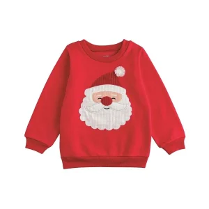 Mud Pie Boys Santa Sweatshirt