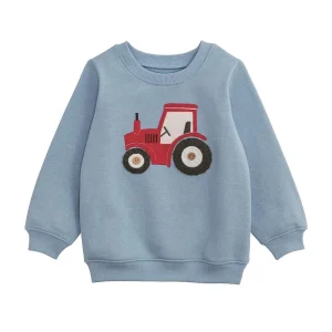 Mud Pie Boy's Tractor Sweatshirt