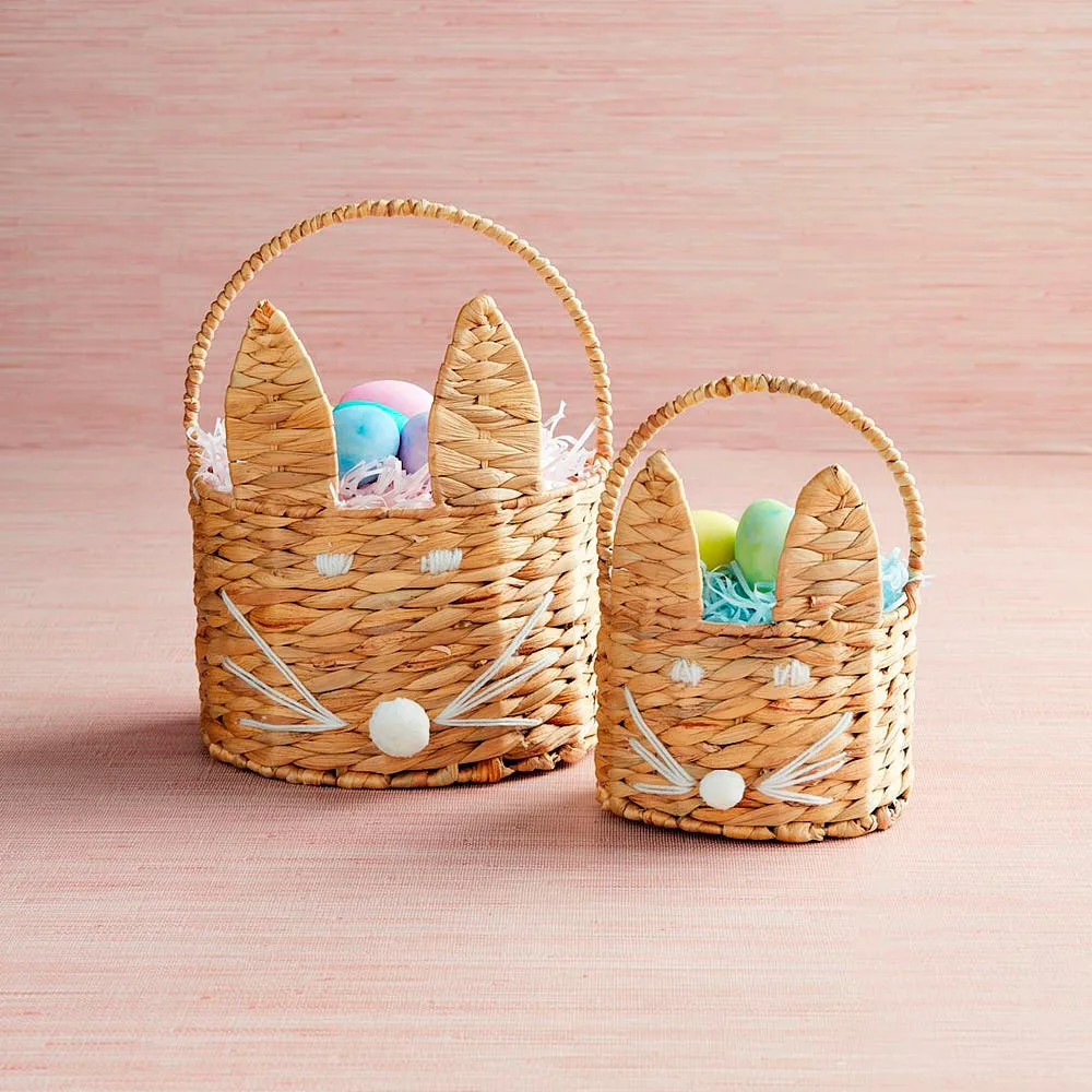 Mud Pie Bunny Easter Basket Set - Image 2