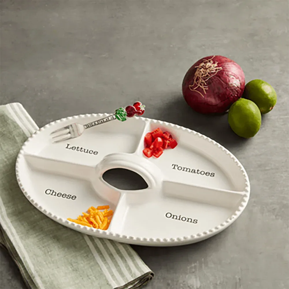 Mud Pie Circa Handle Condiment Tray - Image 2