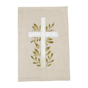 Mud Pie Cross Painted Towel