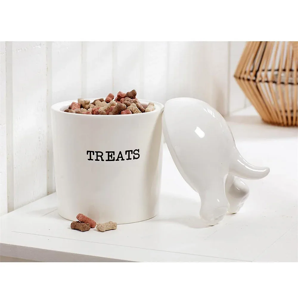 Mud Pie Dog Tail Treat Canister - Image 2