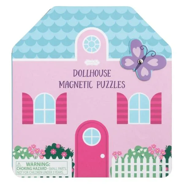 Mud Pie Dollhouse Magnetic Puzzle Book