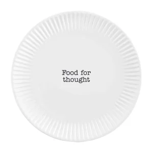 Mud Pie Food For Thought Melamine Salad Plate