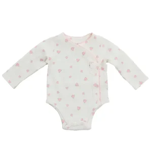 Mud Pie Girl's Floral Kimono Crawler