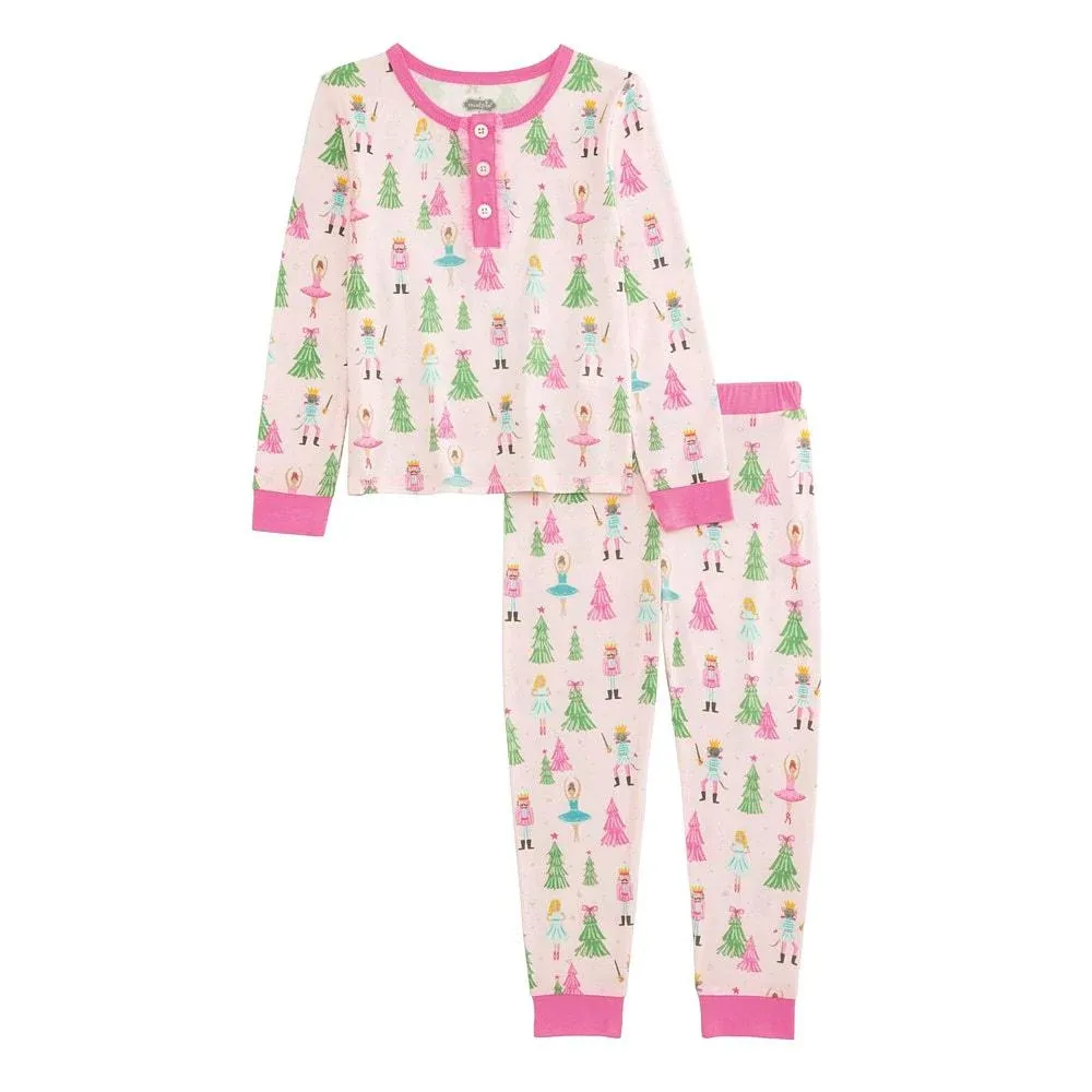 Mud Pie Girl's Nutcracker Pajamas