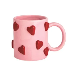 Mud Pie Hearts Mug
