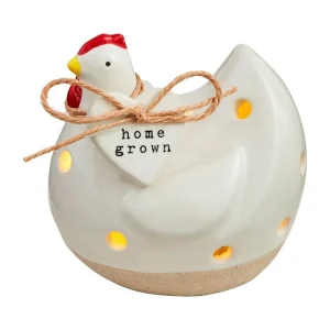Mud Pie Light Up Hen Sitter