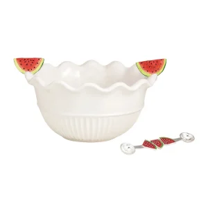 Mud Pie Melon Bowl