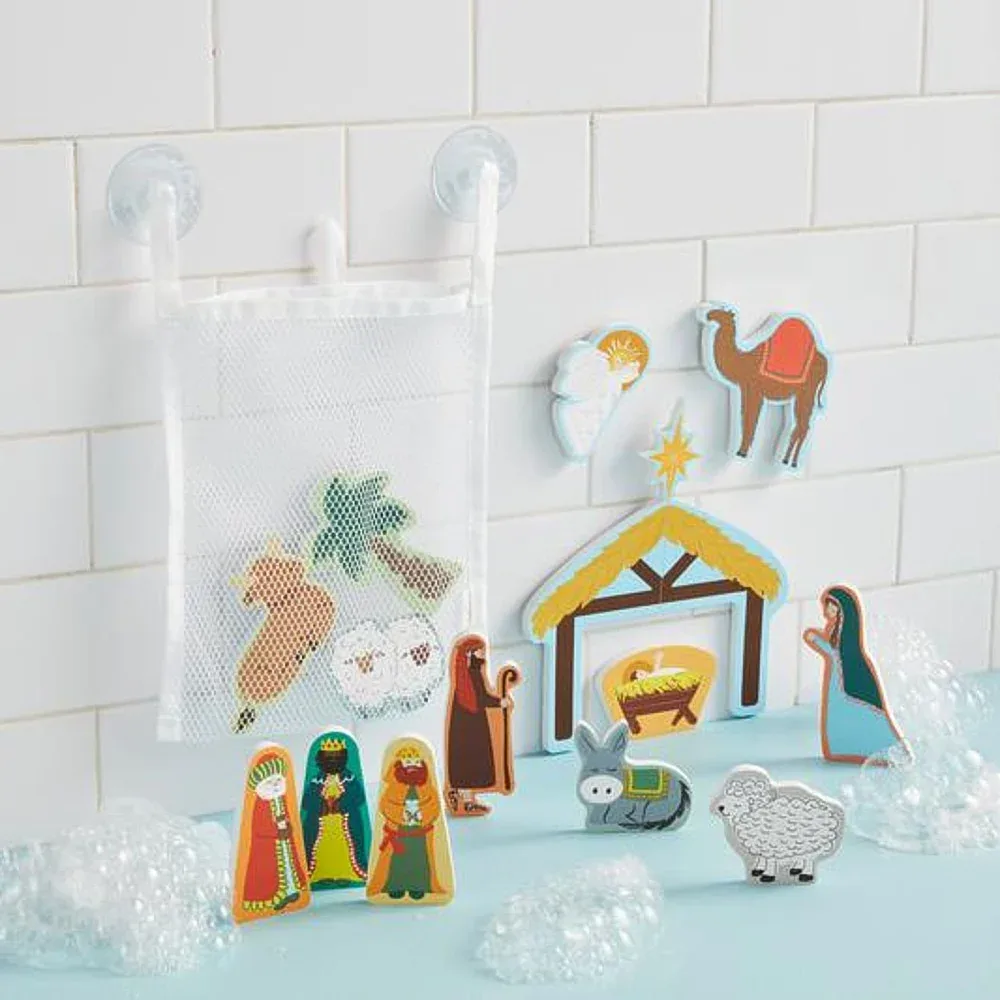 Mud Pie Nativity Scene Bath Stackables - Image 2