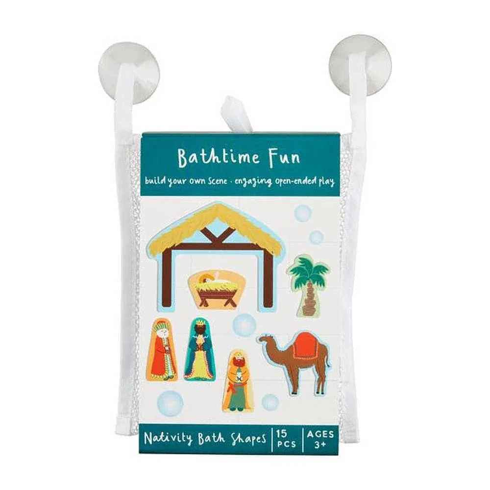 Mud Pie Nativity Scene Bath Stackables