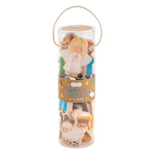 Mud Pie Nativity Wood Toy Set