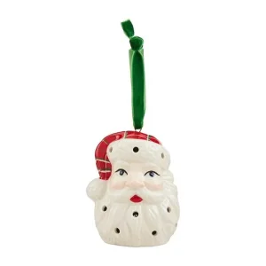 Mud Pie Santa Classic Light Ornament