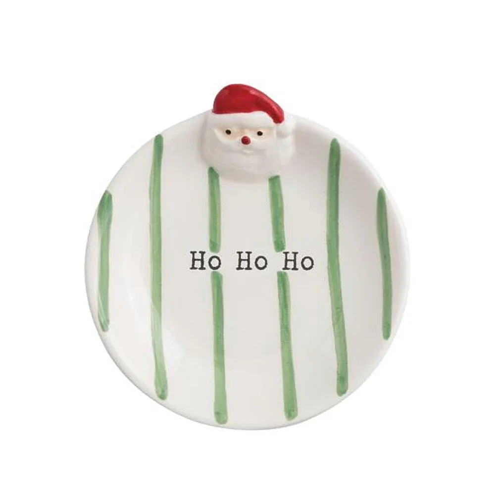 Mud Pie Santa Trinket Tray