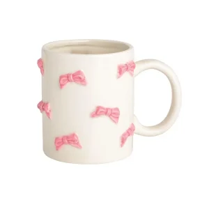 Mud Pie Small Bow Mug