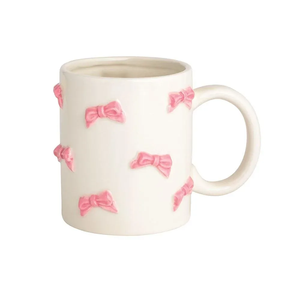 Mud Pie Small Bow Mug