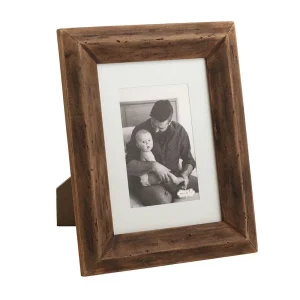 Mud Pie Small Reclaimed Matte Wood Frame
