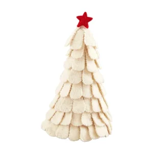 Mud Pie Small White Felt Tree Sitter
