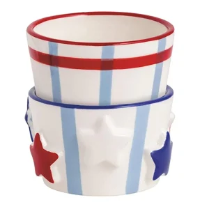Mud Pie Stars/Stripes Americana Ramekin