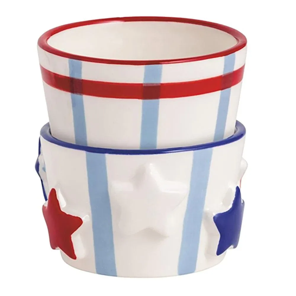 Mud Pie Stars/Stripes Americana Ramekin