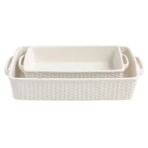 Mud Pie Woven Baker Set