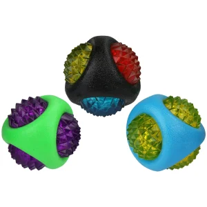 Multipet Doglucent TPR Dental Diamond Ball 3in
