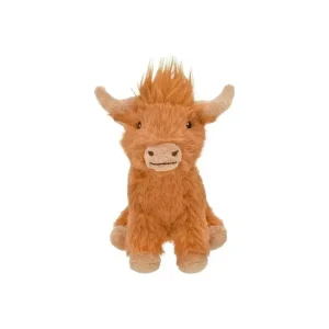 Multipet Highland Cow Dog Toy for Fun Playtime