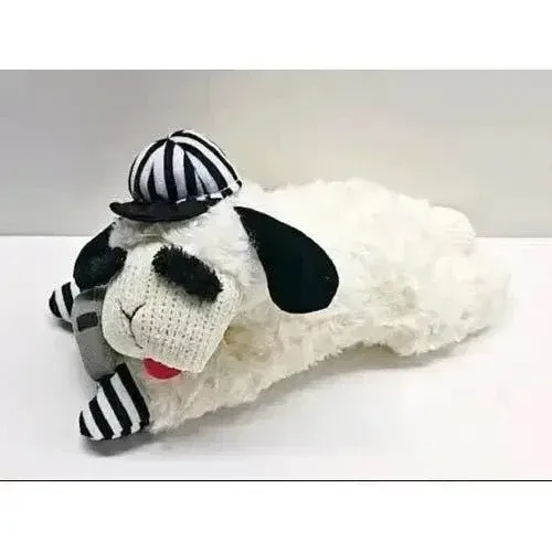 Multipet Lamb Chop Dog Toy Referee Special Edition 10.5"