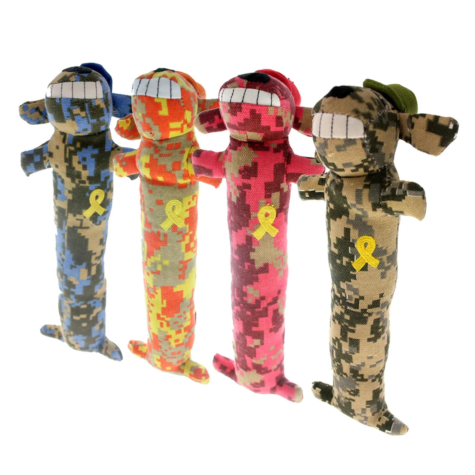 Multipet Loofa Dog Support Our Troops Toy