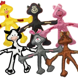Multipet Skele-Ropes Dog Toy 15in.