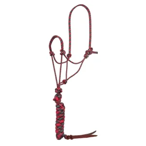 Mustang Aztec Braided Waxed Halter w/8ft Lead