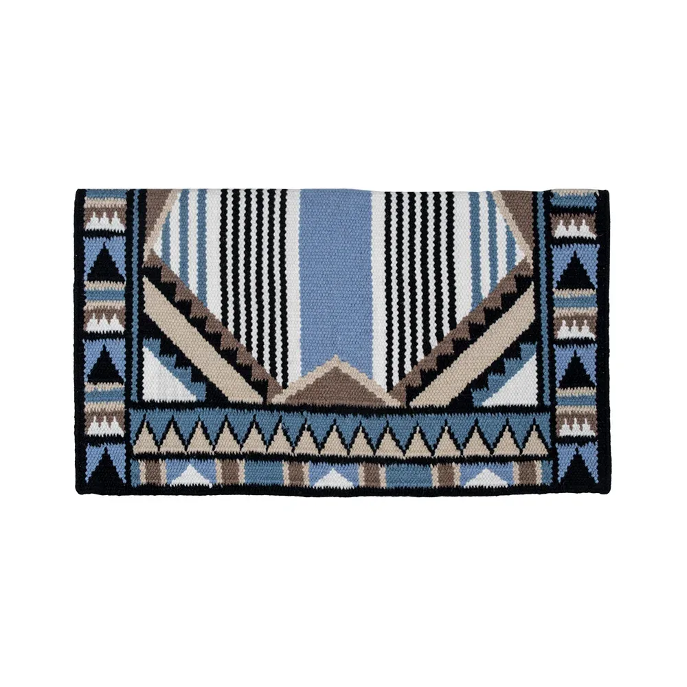 Mustang Good Medicine Highly Decorated Wool Saddle Blanket - Image 2