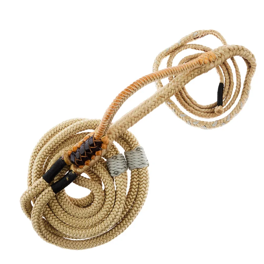 Mx Bull Ropes Brazilian Left Handed 7/8in Double Braid Grey Adult Pro Bull Rope