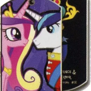 My Little Pony Friendship is Magic Dog Tags Princess Cadance & Shining Armor Dog Tag #14 [Loose]