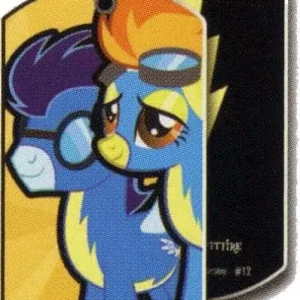 My Little Pony Friendship is Magic Dog Tags Spitfire & Soarin Dog Tag #12 [Loose]